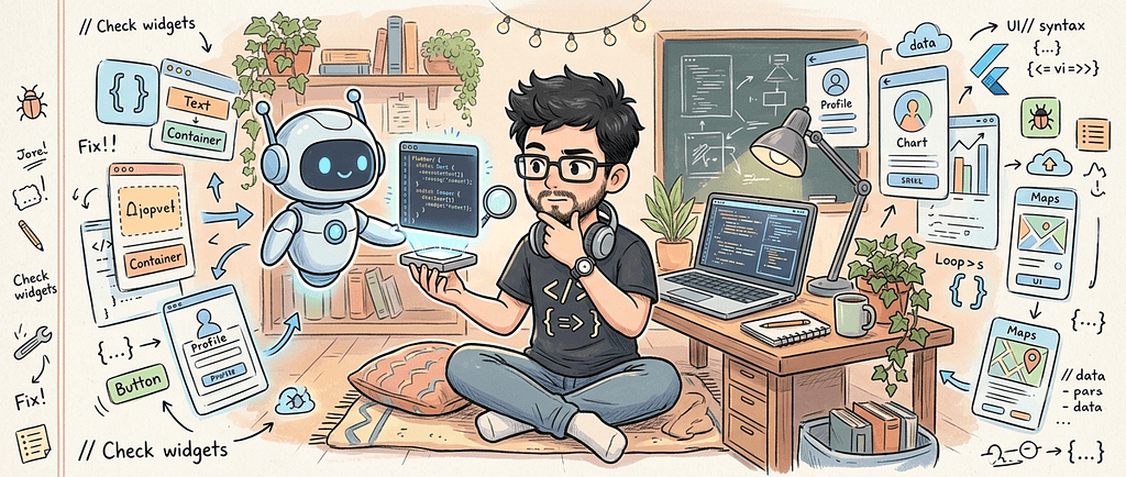 I Used AI to Build a Flutter App and Here’s What I Still Had to Do Myself