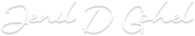 Jenil D Gohel Logo