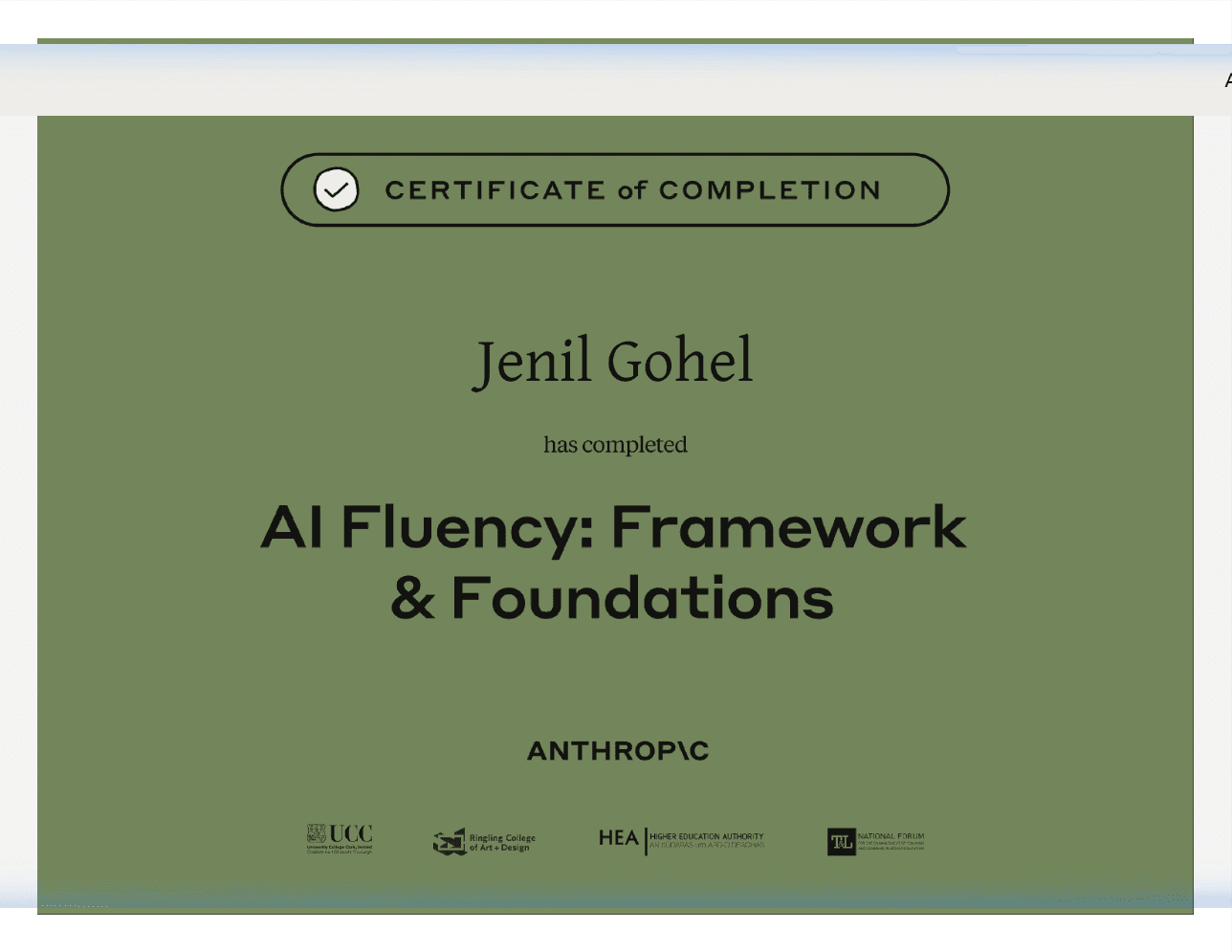 AI Fluency: Framework & Foundations